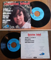 RARE French EP 45t RPM BIEM (7") CHRISTINE LEBAIL «Johnny S. P. 69.603/11» +3 (Lang, 1964) - Collector's Editions