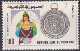 1981- Tunisie - Y & T 954 - Les Bijoux Tunisiens - El Mahfdha - Obli - Autres & Non Classés