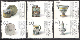 Portugal MNH Set And SS - Porselein