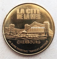 Monnaie De Paris 50.Cherbourg - Cité De La Mer. Gare Maritime 2014 - 2014