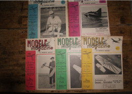 5 Revues Modèle Magazine (aéromodélisme) 1953 - Vliegtuig