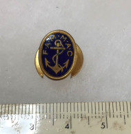 FRANCE MARINE - Réduction, Insigne De Revers INSIGNE FAMMAC ( Anciens Marins) - Navy