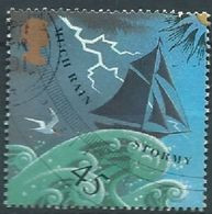 GROSSBRITANNIEN GRANDE BRETAGNE GB 2001 The Weather: Stormy 45p  Used SG 2199 SC 1965 MI 1926 Yt 2238 - Oblitérés