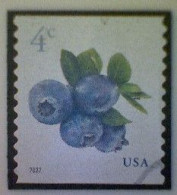 United States, Scott #5653, Used(o), 2022 Definitive, Blueberries, 4¢, Multicolored - Gebruikt