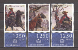 Guine Bissau - MNH Set AMERICAN CIVIL WAR - THE STRANGEST RACE (2) - Indépendance USA