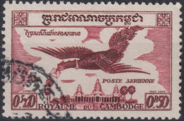 1957 Kambodscha  Air Mail ° Mi:KH 81, Sn:KH C10, Yt:KH PA10, Garuda - Cambodge