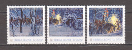 Sierra Leone - MNH Set AMERICAN CIVIL WAR - CONFEDERATE CHRISTMAS 1864 - Us Independence