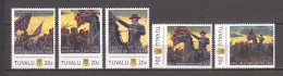 Tuvalu - MNH Set AMERICAN CIVIL WAR - THE LAST RALLY 6 April 1863 - Us Independence