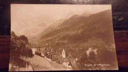 SUISSE - CARTE PHOTO GRYON ET L ARGENTINE - Gryon