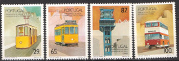 Portugal MNH Set - Tranvías