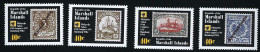 1984 Postal Congress Hamburg Michel MH 15 - 18 Stamp Number MH 50 - 53 Yvert Et Tellier MH 51- 54  Xx MNH - Marshall