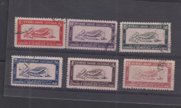 LEBANON - 1930 - SILK CONGRESS SET OF 6 FINE USED, SG CAT £149 - Lebanon