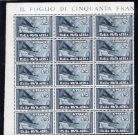 Regno D'Italia (1934) - Espresso Aereo 2 Lire ** MNH - Airmail