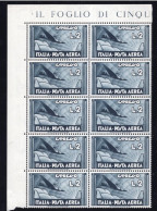 Regno D'Italia (1934) - Espresso Aereo 2 Lire ** MNH - Airmail