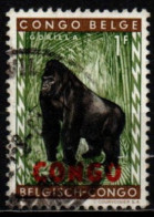 CONGO 1960 O SURCH CARMIN - Unused Stamps