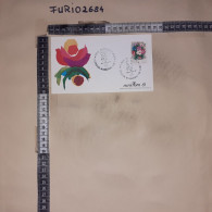 HB10974 GENOVA 1981 TIMBRO ANNULLO 4° ESPOSIZIONE INTERNAZIONALE FIORI E PIANTE - Cartas & Documentos