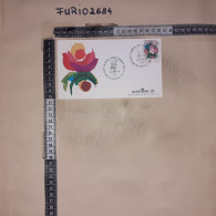 HB10976 GENOVA 1981 TIMBRO ANNULLO 4° ESPOSIZIONE INTERNAZIONALE FIORI E PIANTE - Cartas & Documentos