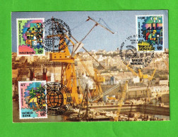 PCM0227- NAÇÕES UNIDAS (VIENA) 1989- POSTAL MÁXIMO - Tarjetas – Máxima