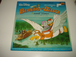 B13 / Disney – Aventures Bernard Et Bianca - LP - ST-3816 F - Fr 1977 Mint/EX/G - Niños