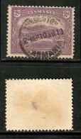 TASMANIA   Scott # 97 USED (CONDITION PER SCAN) (Stamp Scan # 1026-6) - Gebruikt