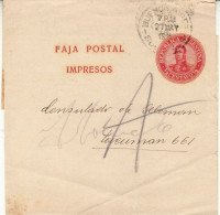 ARGENTINA 1911 WRAPPER SENT FROM BUENOS AIRES - Covers & Documents