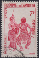 1967 Kambodscha ° Mi:KH 224, Sn:KH 181, Yt:KH 196, Dancers, Cambodian Royal Ballet. - Cambodge