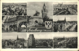 41594181 Friedberg Hessen Burgtor Kaiserstrasse Kirche Ehrenmal Adolfsturm Viadu - Friedberg