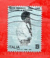 Italia °- 2022 -  BEPPE FENOGLIO. Usato. - 2021-...: Used