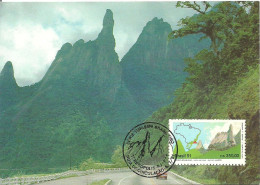 Carte Maximum - Brasil Bresil - Terezópolis - Serra O Dedo De Deus - Tarjetas – Máxima