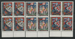 Luxemburg Y/T 1177 / 1179 (0) In Blok Van 4. - Used Stamps