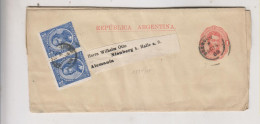 ARGENTINA  BUENOS AIRES Newspaper  Stationery Banner To Germany - Postal Stationery