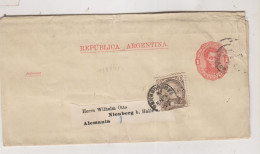 ARGENTINA  BUENOS AIRES Newspaper  Stationery Banner To Germany - Entiers Postaux