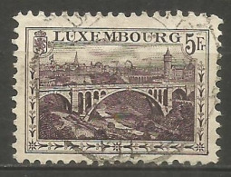 LUXEMBURGO YVERT NUM. 134 USADO - Gebruikt