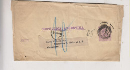 ARGENTINA  BUENOS AIRES Newspaper  Stationery Banner To Germany - Entiers Postaux