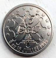 Euro Des Villes/Temporaire - Revel - 1,5 écu 1995. Neuf - Euros Des Villes