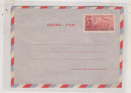 YUGOSLAVIA Airmail  Postal Stationery Cover Unused - Storia Postale