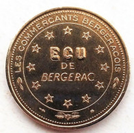 Euro Des Villes/Temporaire - Bergerac - 1 écu 1993 - Euros Of The Cities