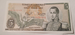 5 Pesos Oro - Kolumbien - Colombie