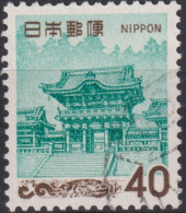 1968 Japan-Nippon ° Mi:JP 995, Sn:JP 883A, Yt:JP 840A, Yomei Gate To The Mausoleums Of The Tokugawa Shoguns, Nikko - Oblitérés