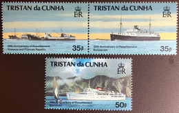 Tristan Da Cunha 1993 Settlement Anniversary Ships MNH - Tristan Da Cunha