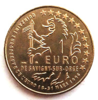 Euro Des Villes/Temporaire - Savigny Sur Orge - 1 Euro 1996 - Euros Of The Cities