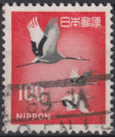 1968 Japan-Nippon ° Mi:JP 1007A, Sn:JP 888A, Yt:JP 844A, Red-crowned Cranes (Grus Japonensis) - Gebraucht