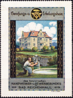 ALLEMAGNE / DEUTSCHLAND Spendenmarke Der Genesungsheim Des Bay. Handwerker- Und Gewerbe-Bundes BAD REICHENHALL - Ref.203 - Unused Stamps