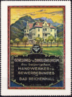 ALLEMAGNE / DEUTSCHLAND Spendenmarke Der Genesungsheim Des Bay. Handwerker- Und Gewerbe-Bundes BAD REICHENHALL - Ref.204 - Ungebraucht