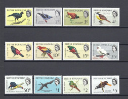 British Honduras 1962 MiNr. 164 - 175  Birds 12v MNH** 125,00 € - Honduras Britannique (...-1970)