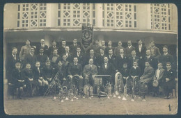 69 LYON 4eme Croix Rousse 1920 Les Enfants D'Orphée Ecole De Musique Harmonie Devant Le Théatre Croix Rousse - Lyon 4