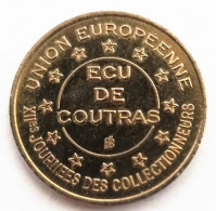 Euro Des Villes/Temporaire - Coutras - 1 écu 1994 - Euro Van De Steden