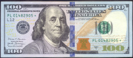 USA 100 Dollars 2017A L  - VF # P- W548 STAR NOTE < L - San Francisco CA > Replacement - Billets De La Federal Reserve (1928-...)