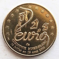 Euro Des Villes/Temporaire - Chamonix Mont Blanc - 1,5 Euro 1996 - Euros Of The Cities