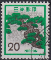 1972 Japan-Nippon ° Mi:JP 1136A, Sn:JP 1071, Yt:JP 1034, Japanese Pine Tree - Oblitérés